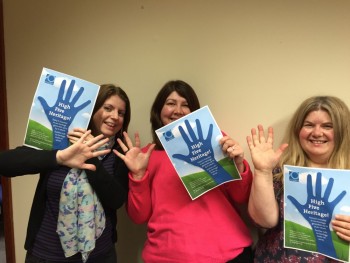 CIfA supports Prospect's "High 5 Heritage" campaign