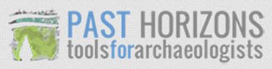 Logo for 'Past Horizons - Tools for Archaeologists'