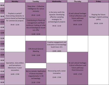 Innovation Festival 2025 schedule image