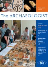 Cover of The Archaeologist - Issue 58