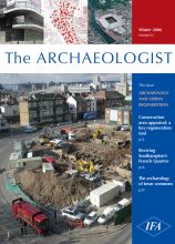 Cover of The Archaeologist - Issue 62