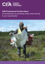 Cover of An introduction to providing career entry training in your organisation